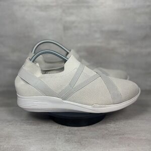 Munro Shoes Womens Size 9 Gray Slip-On Knit Strap Comfort Assembled USA M10647